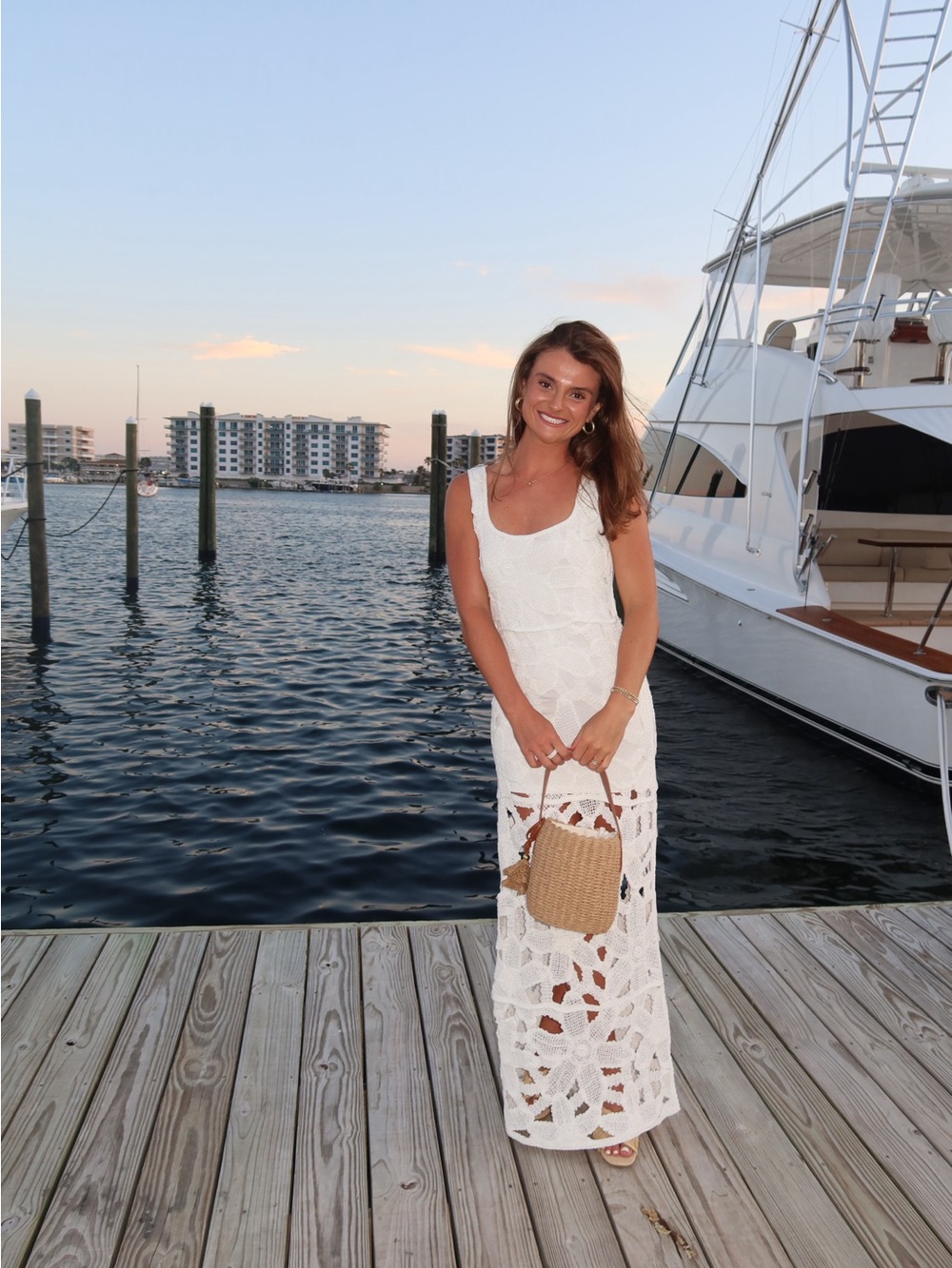 Show Me Your Mumu White Maxi Dress XS - Picture 4 of 4
